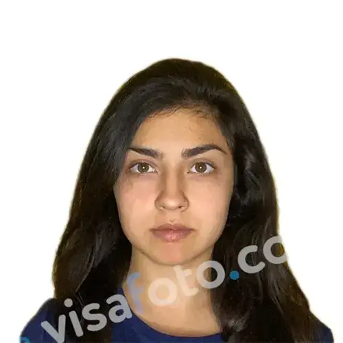Exemple de photo de visa cubain