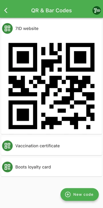 QR Code колдонмосу: QR коддоруңузду бир жерде сактаңыз