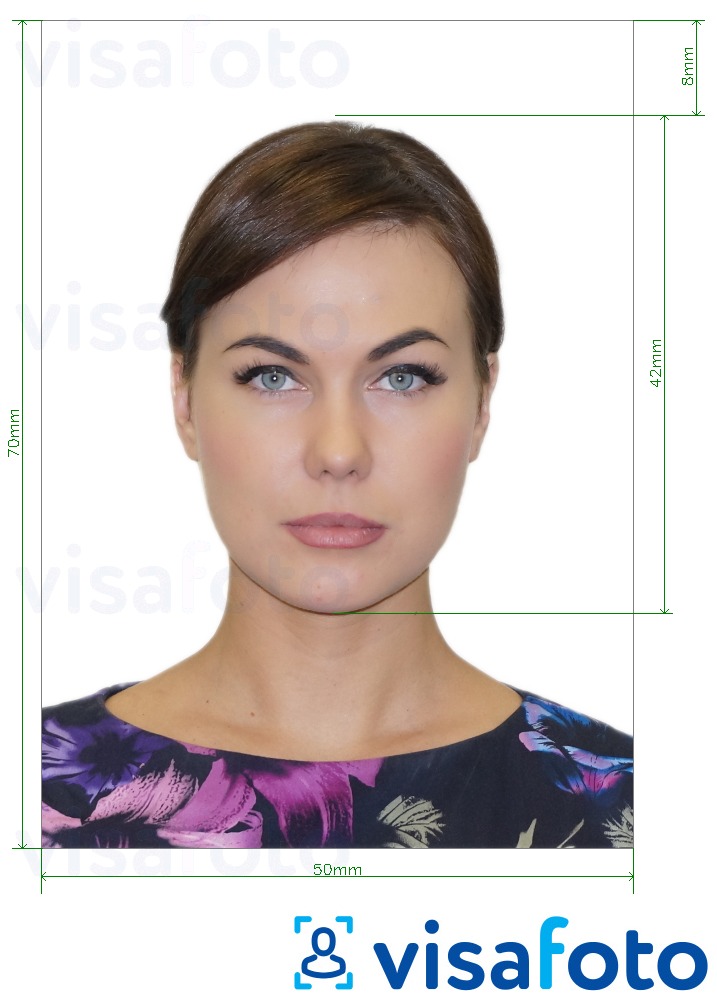 Exemples sur des photos pour Passeport commun du Brésil 5x7 cm avec les spécifications de taille exactes