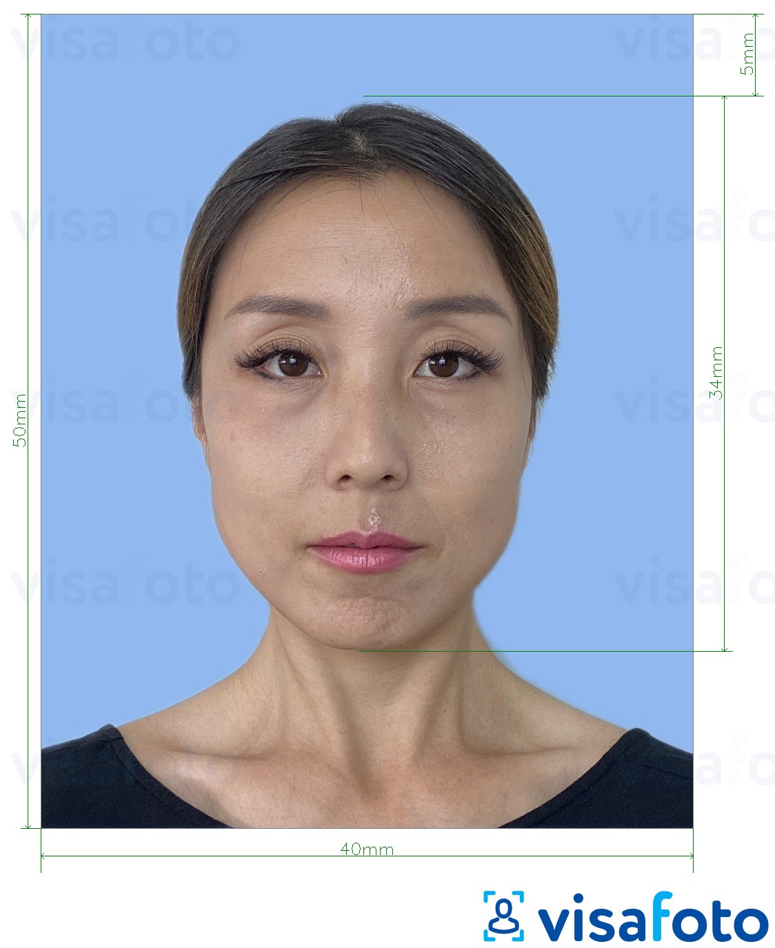 Exemples sur des photos pour Japon permis de conduire étranger 4x5 cm avec les spécifications de taille exactes