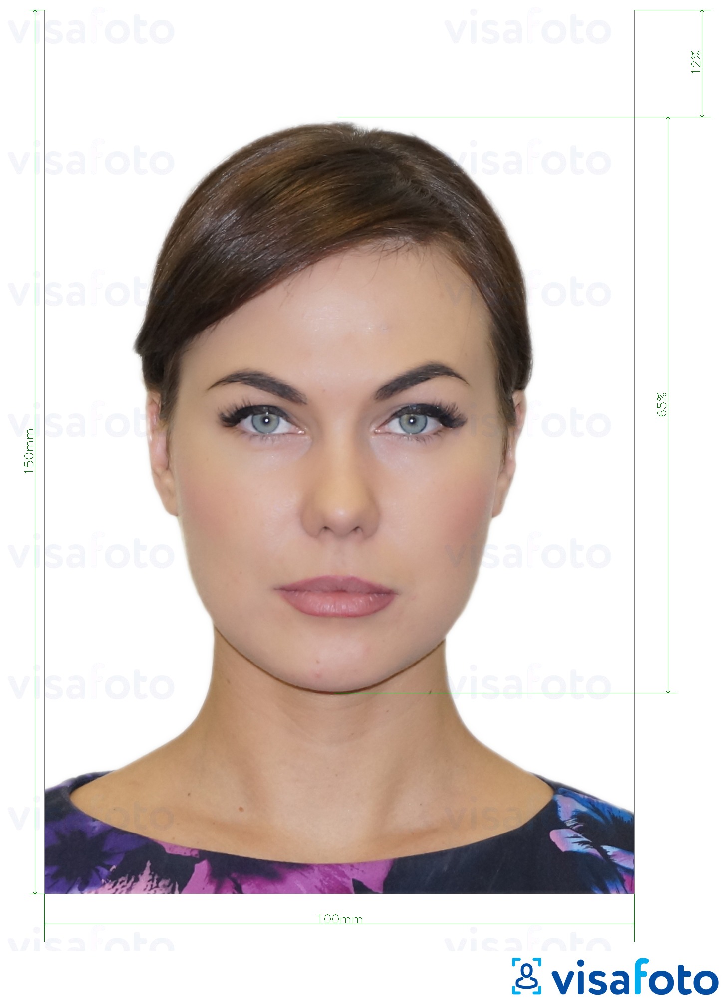Exemples sur des photos pour Moldavie Carte d'identité (Buletin de identitate) 10x15 cm avec les spécifications de taille exactes
