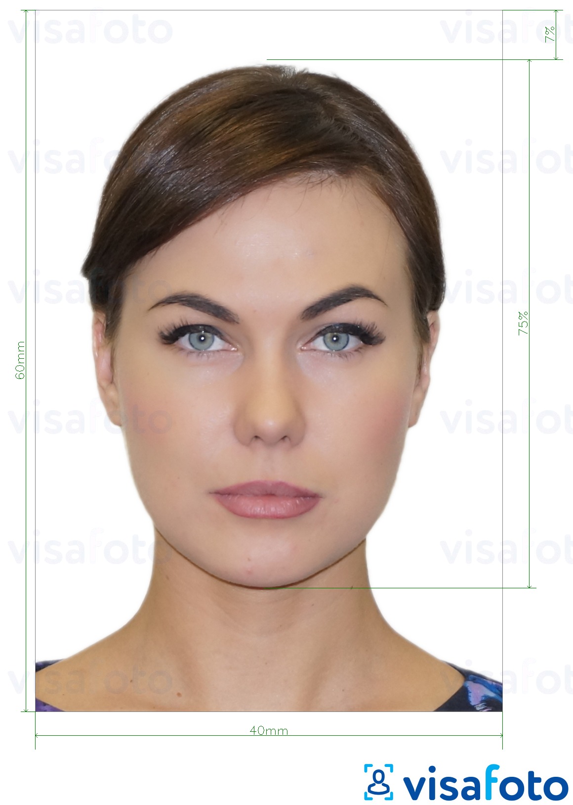 Exemples sur des photos pour __name__ avec les spécifications de taille exactes