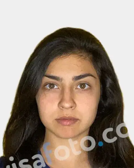 Exemple de photo de visa électronique géorgien